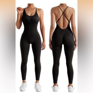 Black Sleeveless Bodysuit